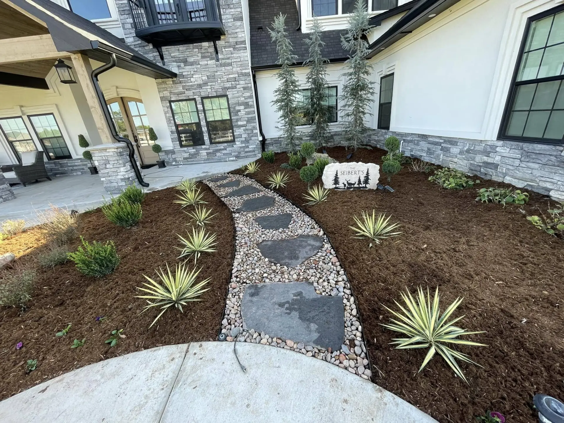 Flagstone Installation